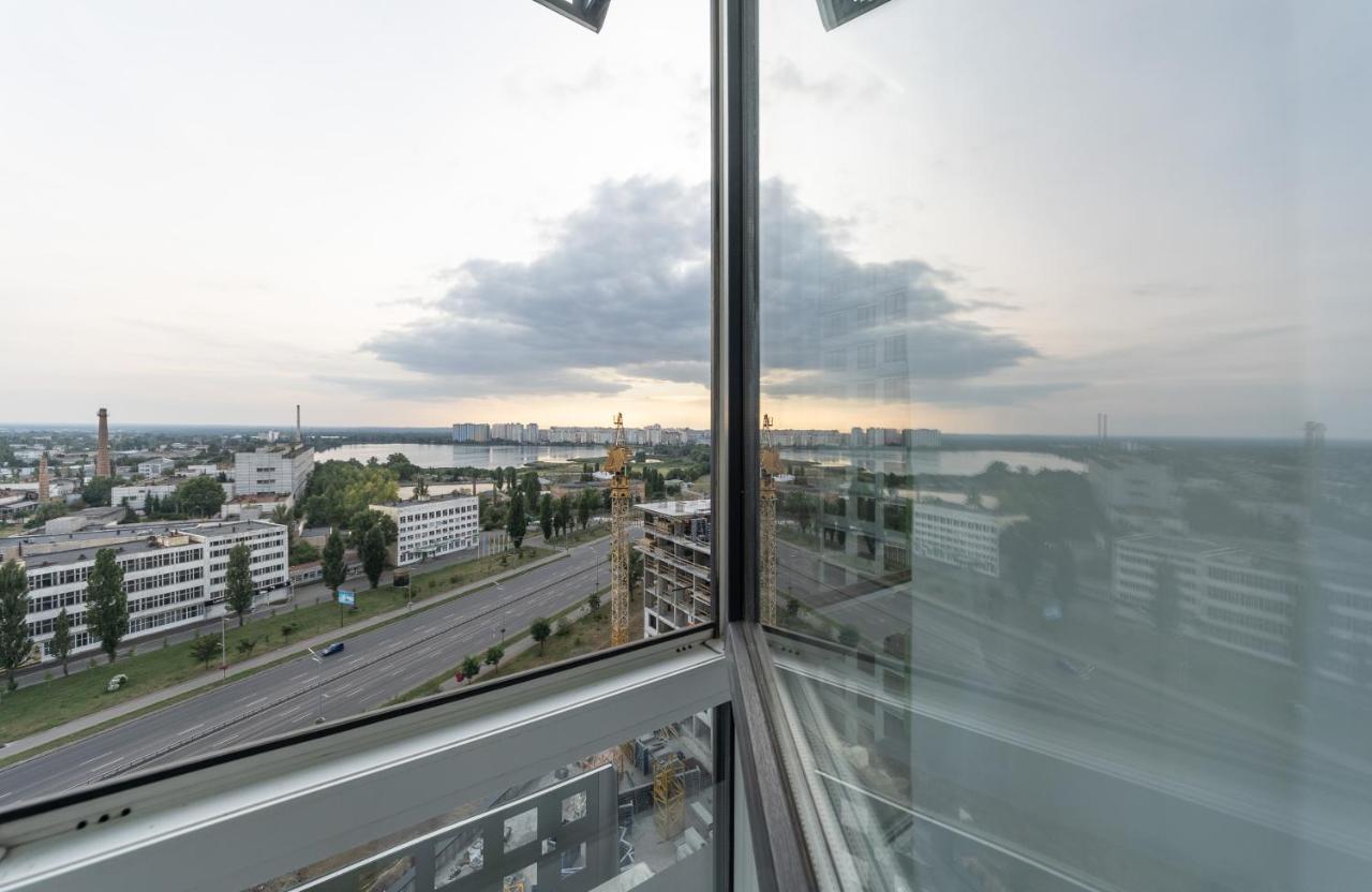 Flatrent Olympic Park, Метро Бориспільська Поруч! Kiew Exterior foto